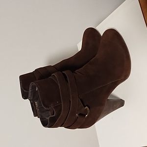 Steve Madden Faux Leather Ankle Boots